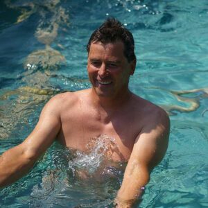 Jean-Marie Devaux propriétaire de la Poussada